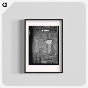 アートポスター-Agricultural Laborer's Home
 - ラッセル リー Poster.
