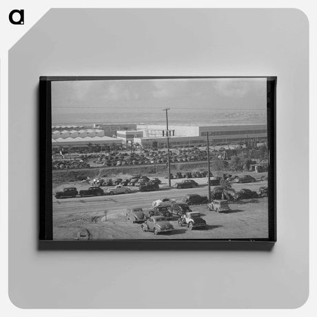 アートパネル-Agricultural Laborer's Home
 - ラッセル リー Canvas.