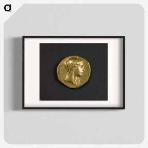 アートポスター-Oktodrachm with Bust of Berenike II
 - セントルイス美術館 Poster.