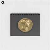 アートメモ帳-Oktodrachm with Bust of Berenike II
 - セントルイス美術館 Memo.