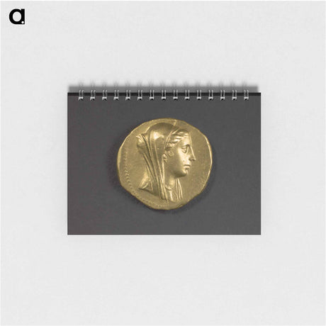 アートメモ帳-Oktodrachm with Bust of Berenike II
 - セントルイス美術館 Memo.