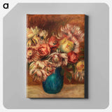 アートパネル-Flowers in a Green Vase
 - バーンズ・コレクション Canvas.