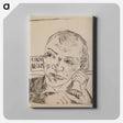 アートパネル-The Barker Self-Portrait
 - セントルイス美術館 Canvas.