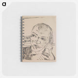 アートメモ帳-The Barker Self-Portrait
 - セントルイス美術館 Memo.