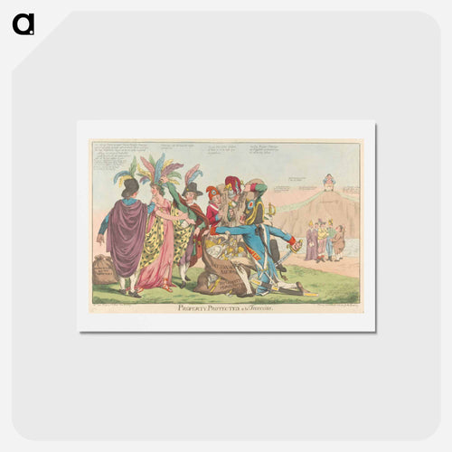 Property Protected - a la Francoise
 - イェール大学アートギャラリー Postcard.