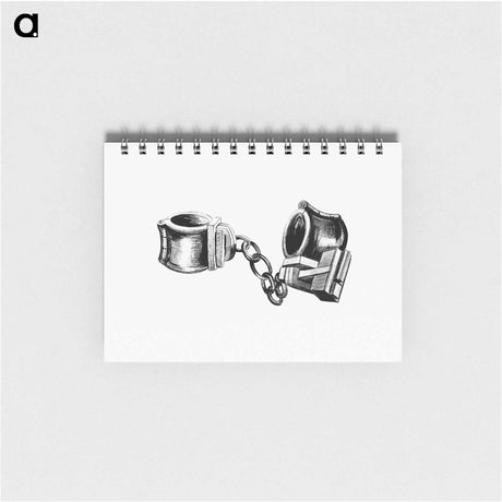アートメモ帳-Handcuffs from In The Forbidden Land
 - 大英図書館 Memo.