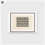アートポストカード-Girl on Ass
 - エドワード マイブリッジ Postcard.