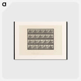 アートポストカード-Girl on Ass
 - エドワード マイブリッジ Postcard.