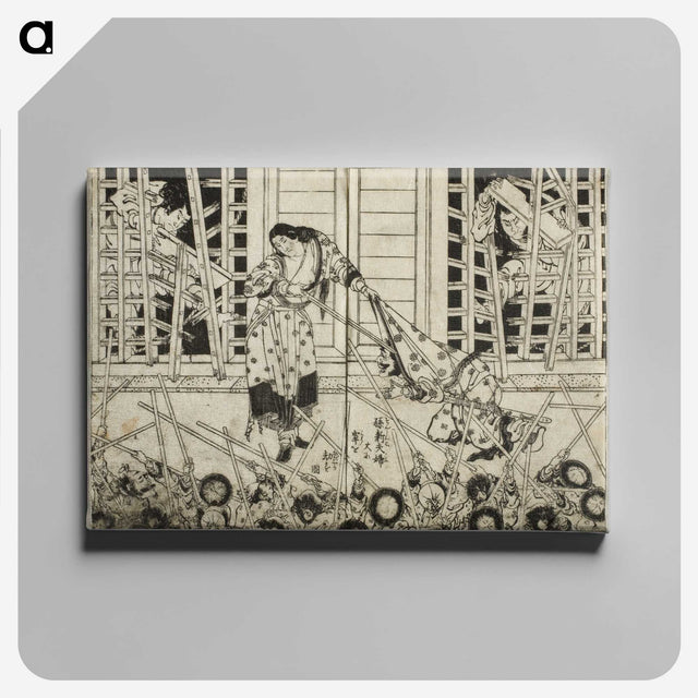 7-75_Katsushika-Hokusai_canvas