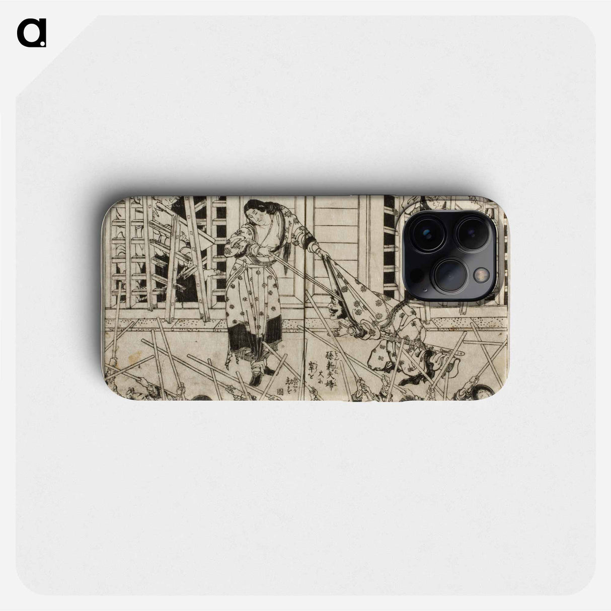 Tales of the Water Margin - 葛飾 北斎 Phone Case.