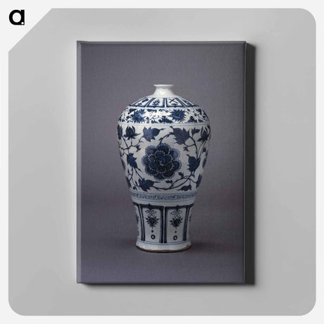 アートパネル-Prunus Vase with Peony and Lotus Scrolls
 - セントルイス美術館 Canvas.