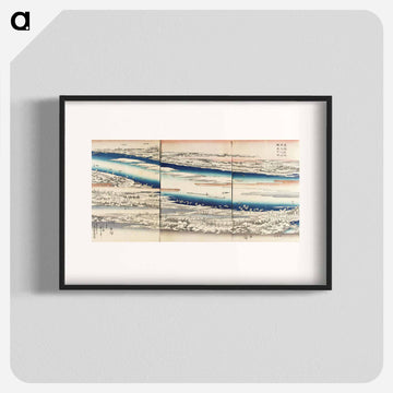 The Sumida River in Snow
 - 歌川 広重 Poster.