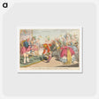 アートポストカード-A Boo at Court - or The Highland Salute Front & Rear
 - イェール大学アートギャラリー Postcard.