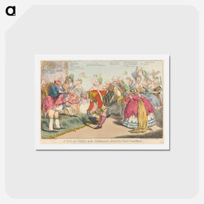 アートポストカード-A Boo at Court - or The Highland Salute Front & Rear
 - イェール大学アートギャラリー Postcard.