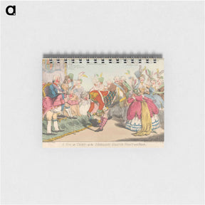 アートメモ帳-A Boo at Court - or The Highland Salute Front & Rear
 - イェール大学アートギャラリー Memo.