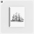 アートメモ帳-Steamboat from Paris-Neuf, Or Dream And Reality. Great Phantasmagoria
 - 大英図書館 Memo.