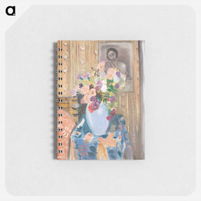 アートメモ帳-Fleurs Devant Un Portrait - アンリ マティス Memo.