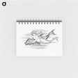 アートメモ帳-Mermaid from The Story Of The Mermaiden
 - 大英図書館 Memo.