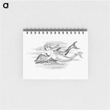 アートメモ帳-Mermaid from The Story Of The Mermaiden
 - 大英図書館 Memo.