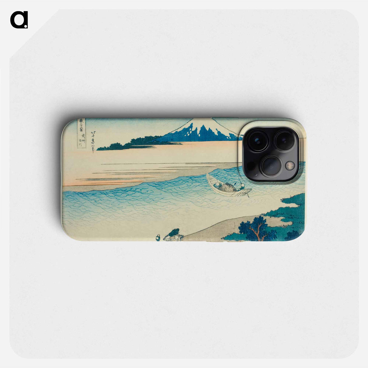 Tama River in Musashi Province (Bushu Tamagawa) - 葛飾 北斎 Phone Case.