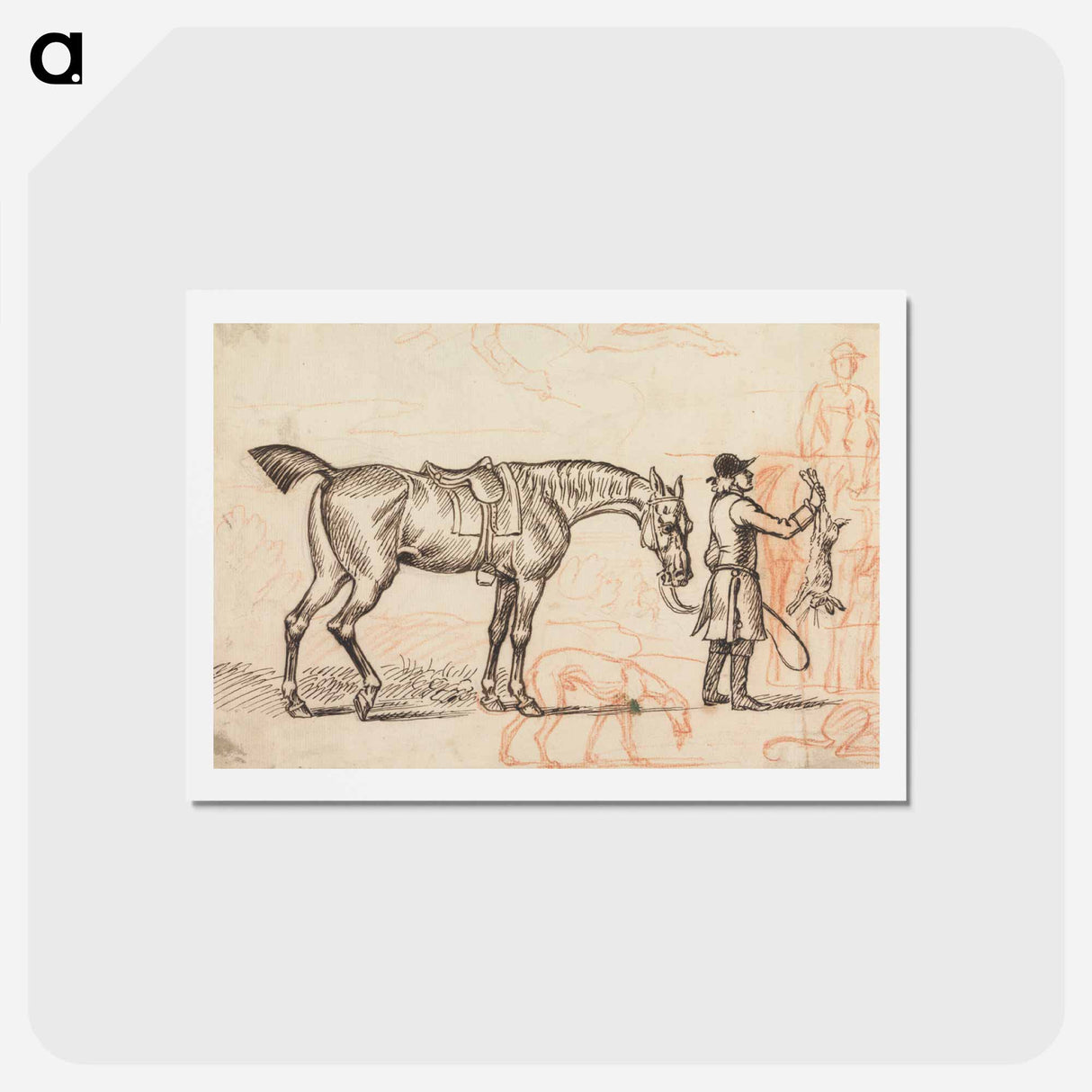 アートポストカード-Coursing - After the Kill
 - イェール大学アートギャラリー Postcard.
