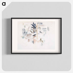 アートポスター-Bermuda: Trees and Architecture
 - バーンズ・コレクション Poster.