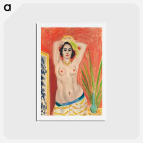アートポストカード-Torse Nu - アンリ マティス Postcard.