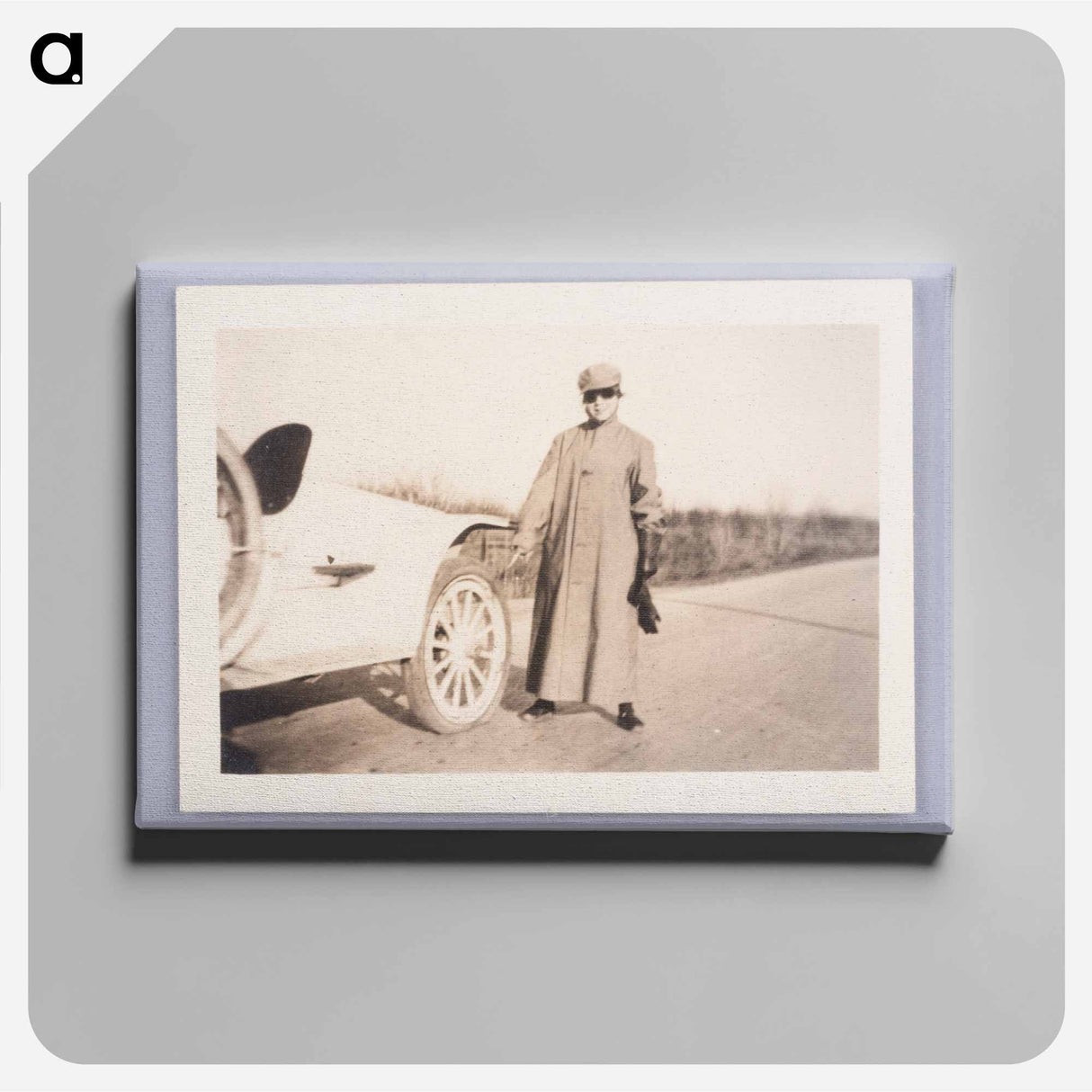 アートパネル-Woman with Automobile
 - セントルイス美術館 Canvas.