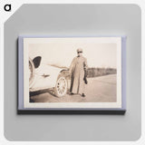 アートパネル-Woman with Automobile
 - セントルイス美術館 Canvas.