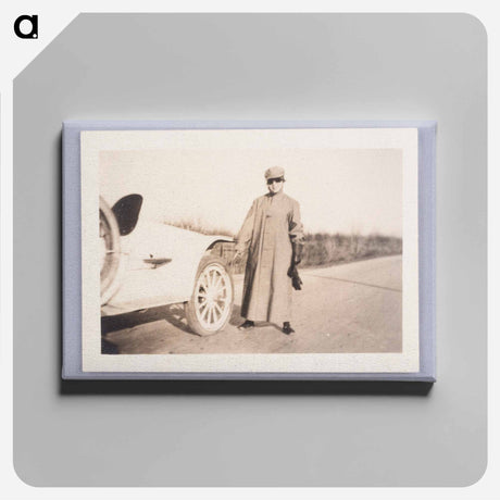 アートパネル-Woman with Automobile
 - セントルイス美術館 Canvas.