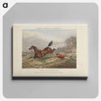 アートパネル-Fox Hunting: Fores's Hunting Casualties - A Rare sort for the Downs
 - イェール大学アートギャラリー Canvas.
