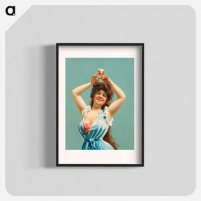 アートポスター-Woman with Beer
 - ボストン公共図書館 Poster.