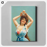 アートパネル-Woman with Beer
 - ボストン公共図書館 Canvas.