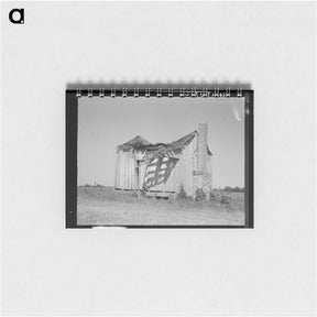 アートメモ帳-Abandoned tenant cabin of the Mississippi Delta - ドロテア ラング Memo.