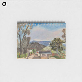 アートメモ帳-Le Vivier (Paysage De Provence) - アンリ マティス Memo.