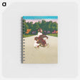 アートメモ帳-Chimpanzee Tricycle Ride
 - ボストン公共図書館 Memo.