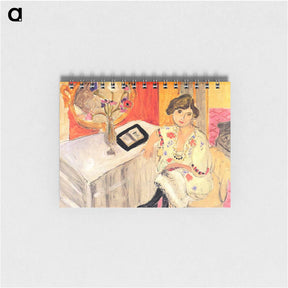 アートメモ帳-Reading Woman, Daydreaming - アンリ マティス Memo.