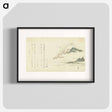 アートポスター-Gezicht op de berg Fuji - 葛飾 北斎 Poster.