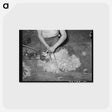 アートポストカード-Shearing Preparation
 - ラッセル リー Postcard.