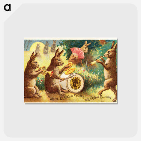 アートポストカード-J & P. Coats Best Six Cord
 - ボストン公共図書館 Postcard.