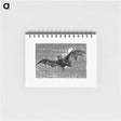 アートメモ帳-Flying Bat from Woodland Romances; Or, Fables And Fancies
 - 大英図書館 Memo.