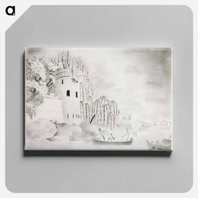 アートパネル-The Lonely Tower
 - クリーブランド美術館 Canvas.