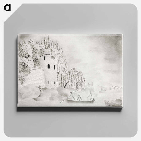 アートパネル-The Lonely Tower
 - クリーブランド美術館 Canvas.