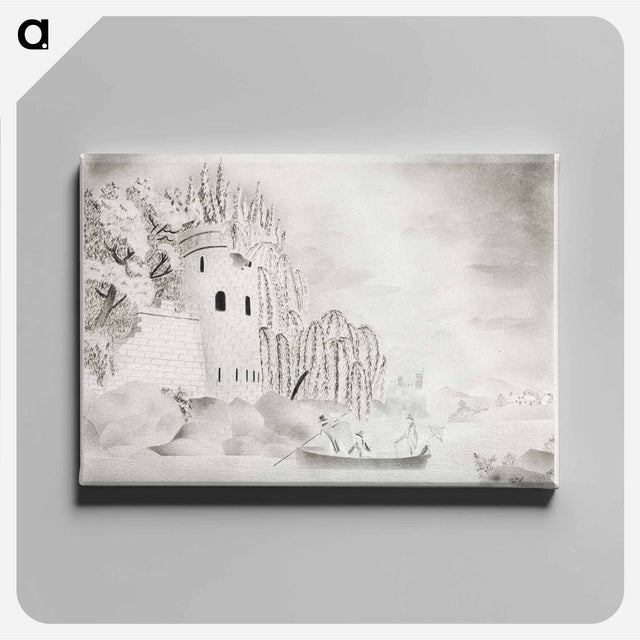 アートパネル-The Lonely Tower
 - クリーブランド美術館 Canvas.