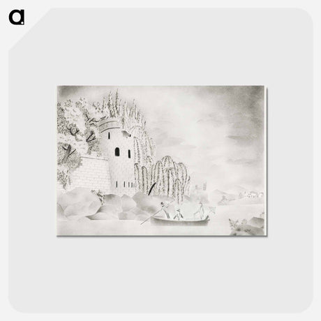 アートポストカード-The Lonely Tower
 - クリーブランド美術館 Postcard.