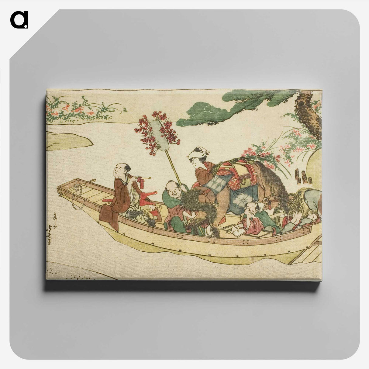 7-80_Katsushika-Hokusai_canvas