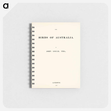 アートメモ帳-Birds of Australia
 - オーストラリアの鳥 Memo.