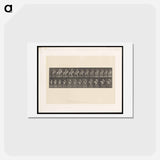 アートポストカード-Man on Horse
 - エドワード マイブリッジ Postcard.