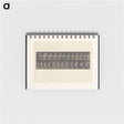 アートメモ帳-Man on Horse
 - エドワード マイブリッジ Memo.