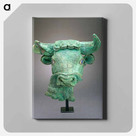 アートパネル-Bearded Bull's Head
 - セントルイス美術館 Canvas.